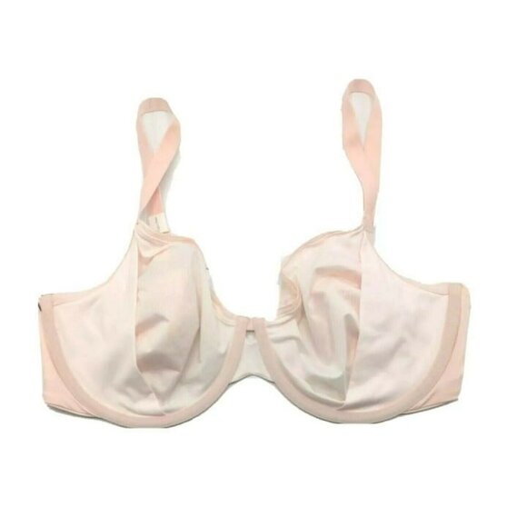 Calvin Klein Women Seductive Comfort Soft Cup Bra Pink Mesh Animal Print 42C NEW - Picture 9 of 10